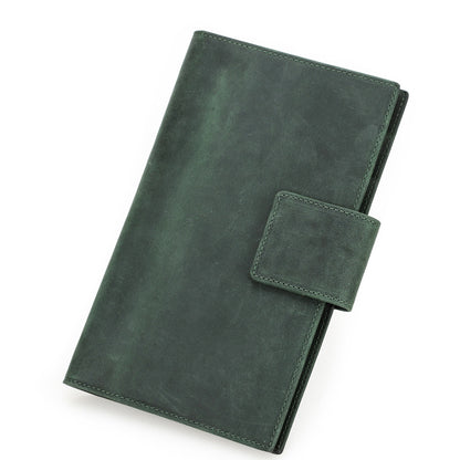 Family Travel Command Wallet (RFID + AirTag Slot)