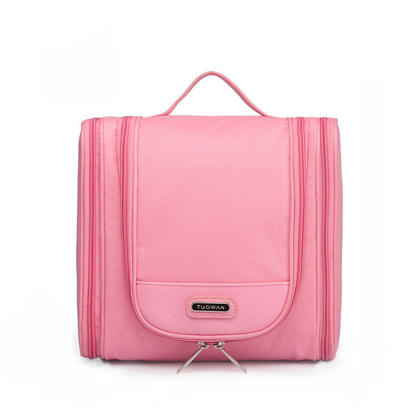 Hanging Travel Toiletry Bag-Leak Resistant, Multi-Compartment Organizer